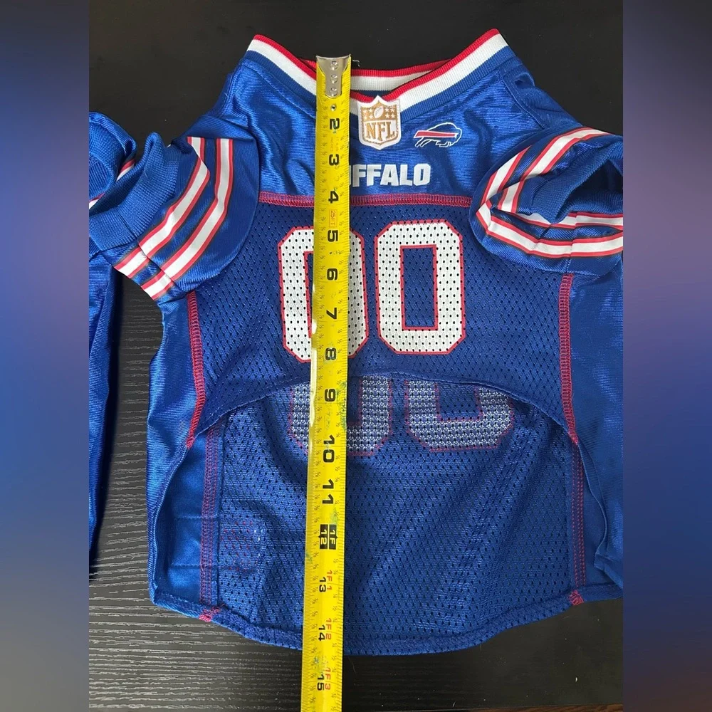 Buffalo Bills Dog Jerseys NFL Football Size Medium Blue 00